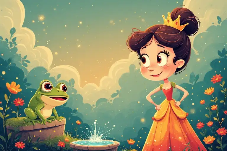 Fábula de la princesa y la rana